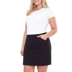 S.C.& Co. Pull On Skort Black Stretch Skirt Women's Various Sizes NWOT